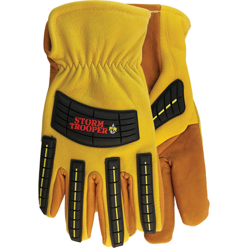 5782 Storm Trooper Gloves, Large, Cowhide Palm, Slip-On Cuff NTL Industrial