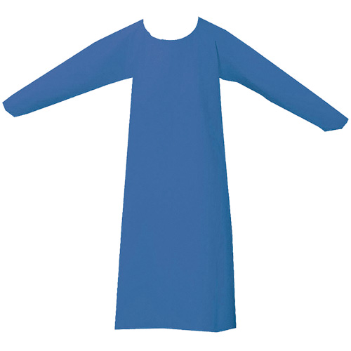 CoverMe Gowns, One Size, Blue, Polyurethane NTL Industrial