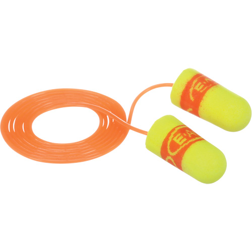 E-A-Rsoft SuperFit Earplugs, Pair - Polybag, Corded NTL Industrial