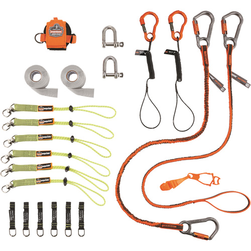 Squids&reg; 3187 Scaffolder's Tool Tethering Kit NTL Industrial