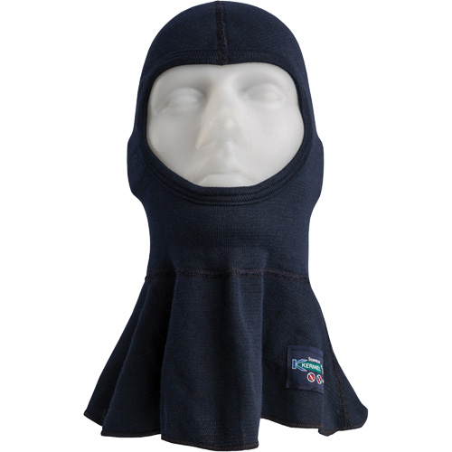 Cagoule de protection contre les intemp&eacute;ries ignifuge, Bleu marin, Kermel/Lenzing NTL Industrial