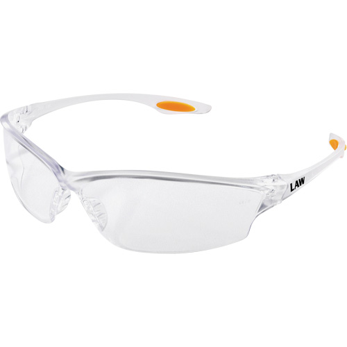 Law&reg; LW2 Safety Glasses, Clear Lens, Anti-Fog, ANSI Z87+/Meets/Exceeds CSA Z94.3 NTL Industrial