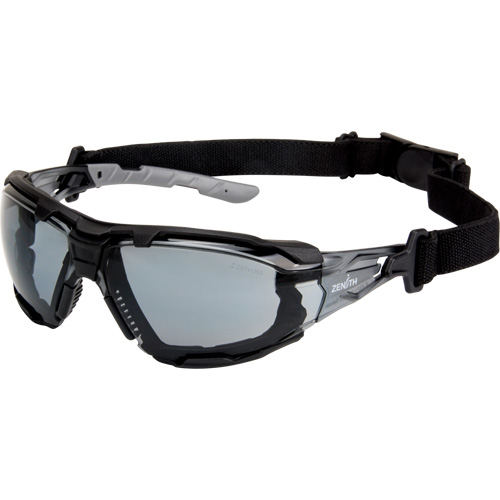 Z2900 Series Safety Glasses with Foam Gasket, Grey/Smoke Lens, Anti-Scratch, ANSI Z87+/Meets/Exceeds CSA Z94.3 NTL Industrial