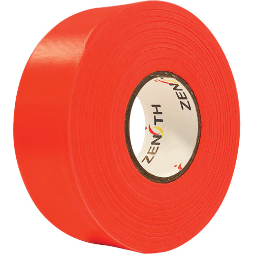 Flagging Tape, 1.1875" W x 164' L, Fluorescent Orange NTL Industrial