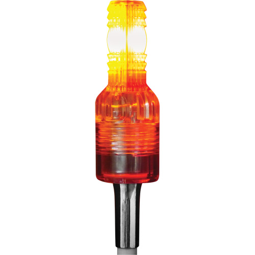 Tige de s&eacute;curit&eacute; avec lumi&egrave;re DEL haute visibilit&eacute; Safety Whip NTL Industrial