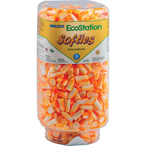 EcoStation Softies&reg; Earplug Refill, Bulk - Canister NTL Industrial