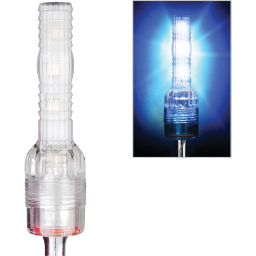 Tiges de s&eacute;curit&eacute; avec lumi&egrave;re DEL tr&egrave;s visibles Safety Whip NTL Industrial