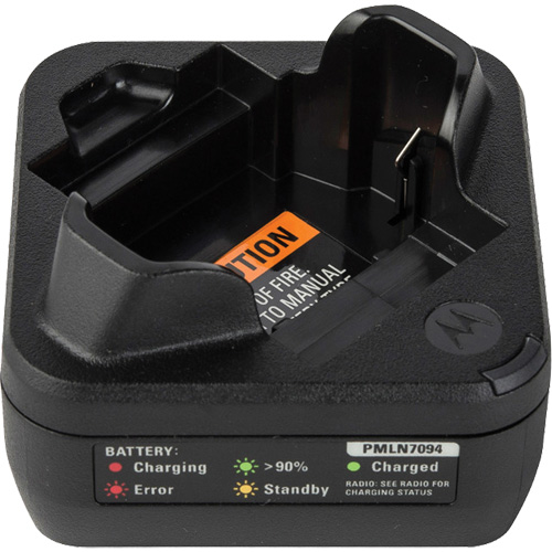 Chargeur de batterie radio bidirectionnelle &agrave; d&eacute;bit rapide NTL Industrial