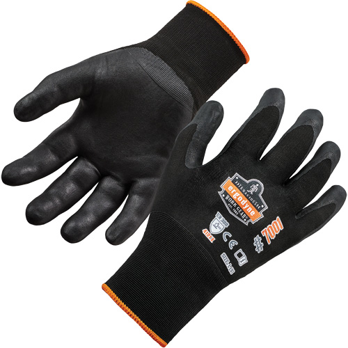 Gants enduits ProFlex DSX pour pr&eacute;hension de produits secs, Petit, R&ecirc;vetement Nitrile, Calibre 18, Enveloppe en Nylon/Spand NTL Industrial