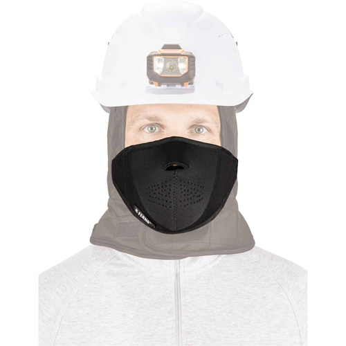 N-Ferno&reg; Thermal Mouthpiece, Fleece Lining, One Size, Black NTL Industrial