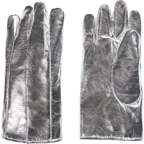 Gants r&eacute;sistants &agrave; la chaleur, Aluminis&eacute;/Kevlar, Taille unique, Prot&egrave;ge jusqu'&agrave; 800° F (426.66° C) NTL Industrial
