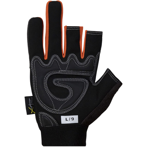 Gants de cadreurs avec doigts d&eacute;couverts Clutch Gear, Paume Synth&eacute;tique, Taille Petit NTL Industrial