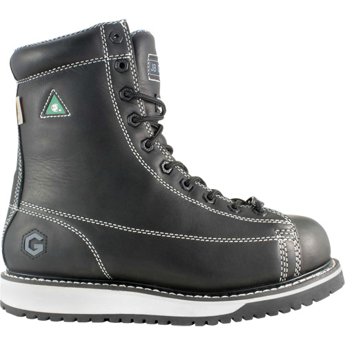 Bottes de travail pour monteur, Cuir, Embout Acier, Taille 7, Imperm&eacute;able NTL Industrial