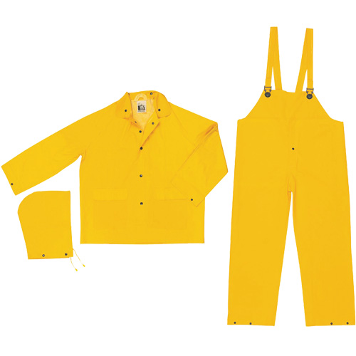 Ensemble imperm&eacute;able de s&eacute;rie classique avec limite dinflammabilit&eacute;, Grand, Jaune NTL Industrial