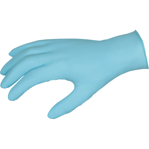 Gants jetables DuraShield, Grand, Nitrile, 3 mils, Sans poudre, Bleu NTL Industrial