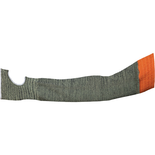 Manche r&eacute;sistante aux coupures en tricot composite Contender, Aramide, 22", ASTM ANSI niveau A4, Gris NTL Industrial