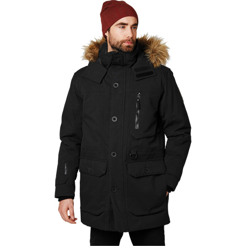 Longyear II Parka, Men's, X-Large, Black NTL Industrial