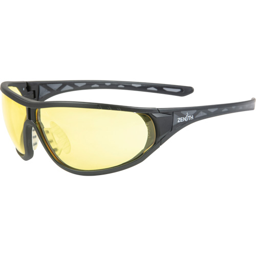 Z3000 Series Safety Glasses, Amber Lens, Anti-Scratch, ANSI Z87+/Meets/Exceeds CSA Z94.3 NTL Industrial