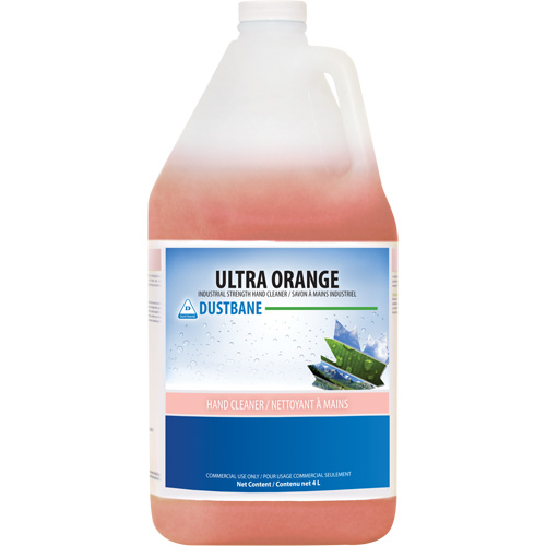 Nettoyant pour les mains Ultra Orange, Liquide, 4 L, Cruche, Parfum&eacute; NTL Industrial