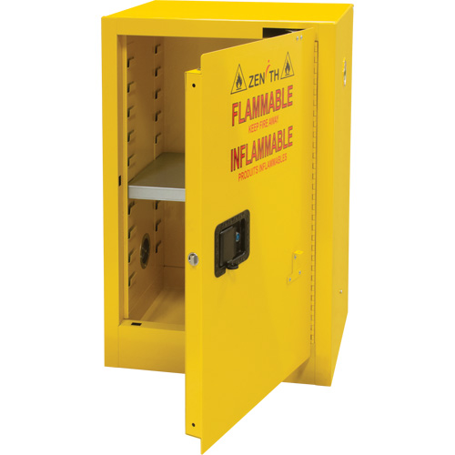 Armoire pour produits inflammables, 12 gal., 1 Porte(s), 23" La x 35" h x 18" p NTL Industrial