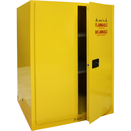 Armoire pour produits inflammables, 90 gal., 2 Porte(s), 43" La x 66" h x 34" p NTL Industrial