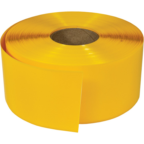 Ruban de marquage tr&egrave;s r&eacute;sistant pour plancher ArmorStripe, 4" x 100', PVC, Jaune NTL Industrial