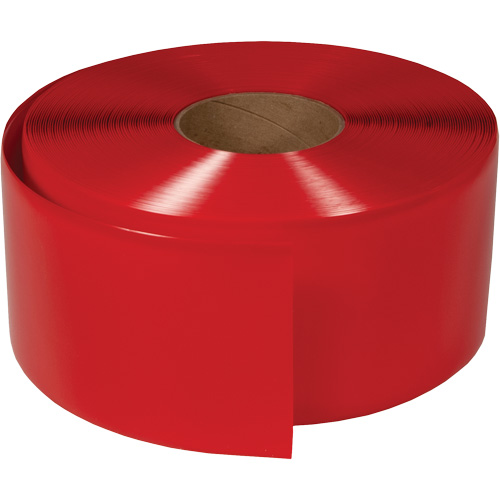 Ruban de marquage tr&egrave;s r&eacute;sistant pour plancher ArmorStripe, 4" x 100', PVC, Rouge NTL Industrial