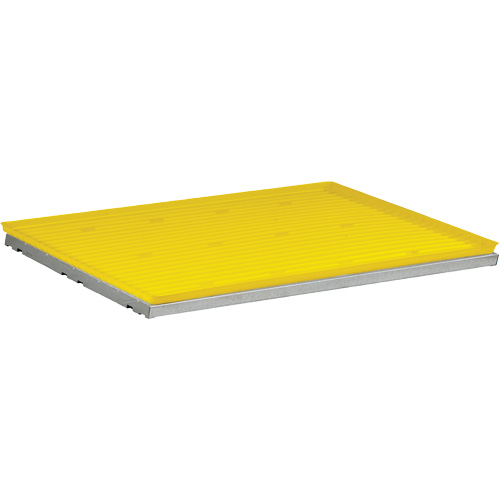 &eacute;tag&egrave;re SpillSlope avec plateau pour armoire de s&eacute;curit&eacute; NTL Industrial