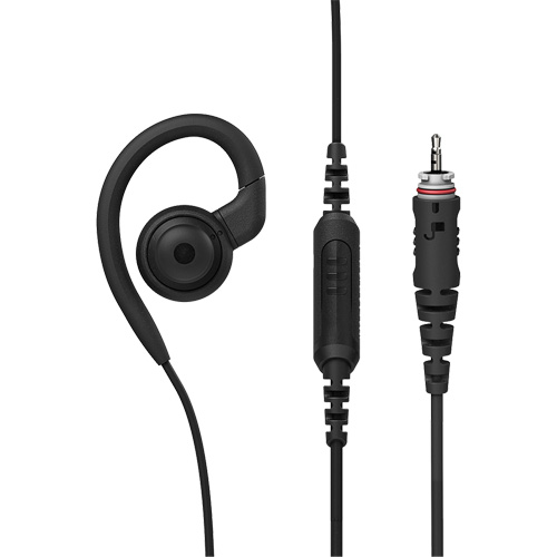 CLPe Series Standard Inline PTT Earpiece Short Cord NTL Industrial