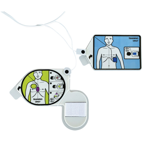 Tampons de gel de rechange pour &eacute;lectrodes de formation RCR Uni-Padz, Zoll AED 3 Pour, Non m&eacute;dical NTL Industrial