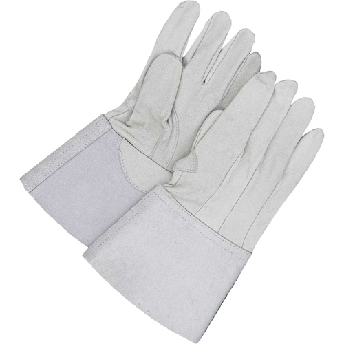 Gants de soudage &agrave; l'arc TIG Gander Brand, Cuir fleur de ch&egrave;vre, Taille 9 NTL Industrial