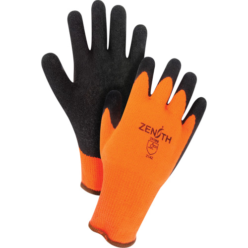 Gant d'hiver en caoutchouc naturel, T-Grand, R&ecirc;vetement Latex, Calibre 10, Enveloppe en Coton/Polyester NTL Industrial
