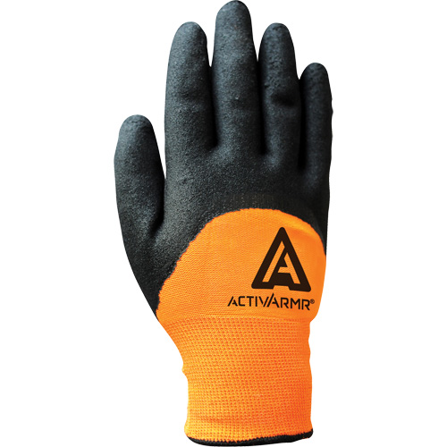 Gants enduits ActivArmr 97-011, Petit, R&ecirc;vetement Nitrile, Calibre 10, Enveloppe en Polyester NTL Industrial