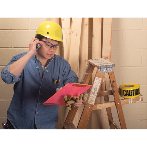 Casque antichocs, Suspension &agrave; douille, Rouge NTL Industrial