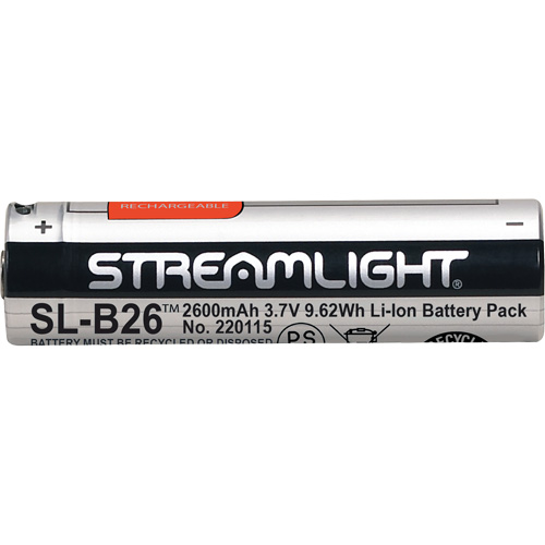 SL-B26&reg; Rechargeable USB Battery Pack, 18650, 3.7 V NTL Industrial