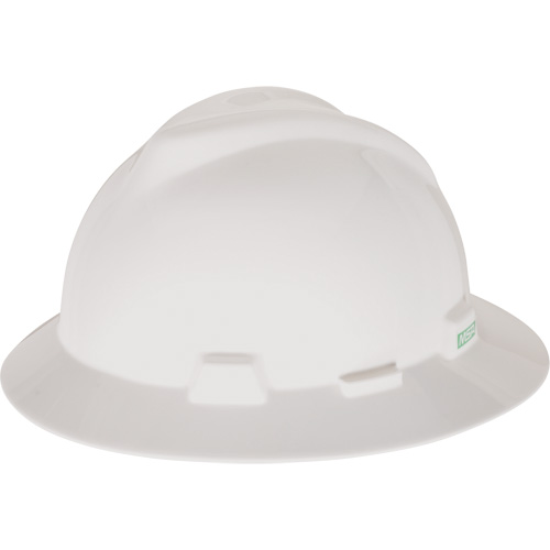 Casque de s&eacute;curit&eacute; &agrave; fente et bordure compl&egrave;te V-Gard, Suspension &agrave; douille, Non ventil&eacute; NTL Industrial