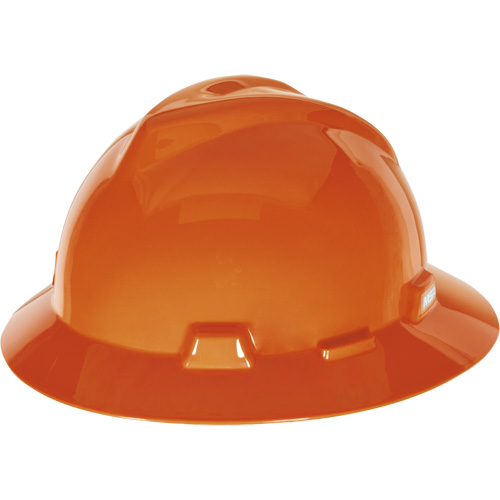 V-Gard&reg; Slotted Full-Brim Hardhat, Meets CSA Type 1, Quick-Slide Suspension, Non-Vented NTL Industrial