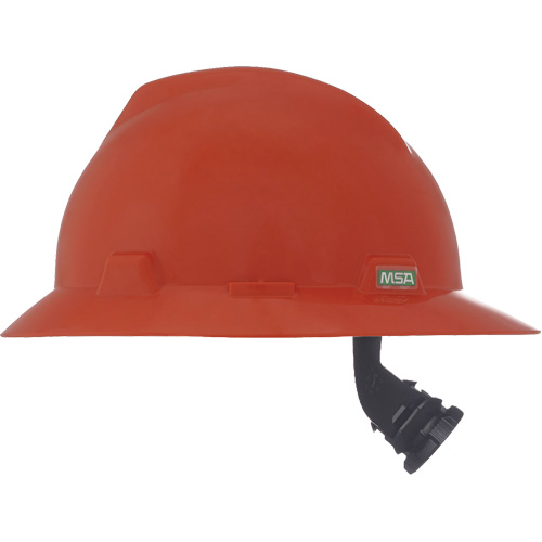 Casque de s&eacute;curit&eacute; &agrave; fente et bordure compl&egrave;te V-Gard, R&eacute;pond aux normes CSA type 1, Suspension Rochet, Non ventil&eacute; NTL Industrial