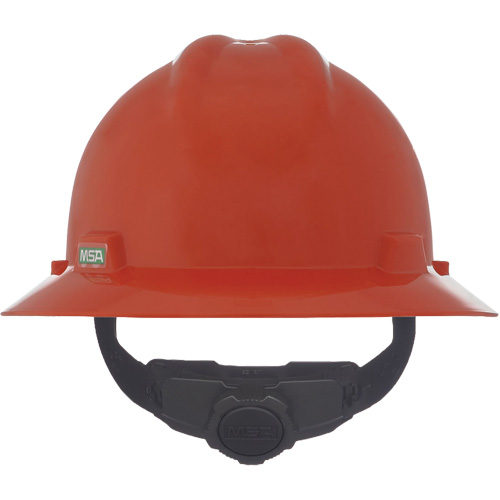 Casque de s&eacute;curit&eacute; &agrave; fente et bordure compl&egrave;te V-Gard, R&eacute;pond aux normes CSA type 1, Suspension Rochet, Non ventil&eacute; NTL Industrial