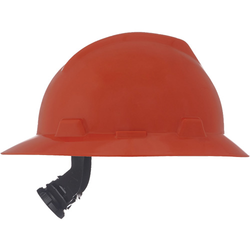 Casque de s&eacute;curit&eacute; &agrave; fente et bordure compl&egrave;te V-Gard, R&eacute;pond aux normes CSA type 1, Suspension Rochet, Non ventil&eacute; NTL Industrial