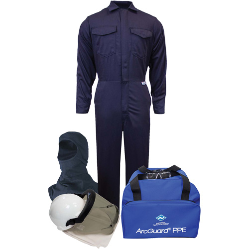 Tecgen Medium FR Coverall Kit, 8 cal/cm² NTL Industrial