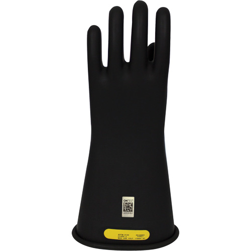 Arcguard Rubber Voltage Gloves, Size 8, 10" L NTL Industrial