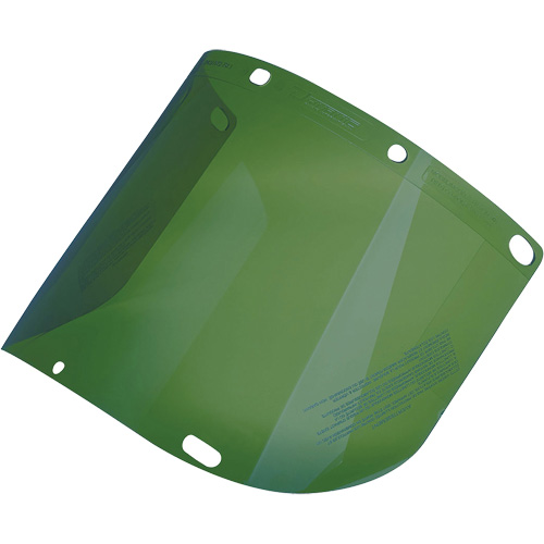 &eacute;cran facial form&eacute; Dynamic, Polycarbonate, Teinte Vert NTL Industrial