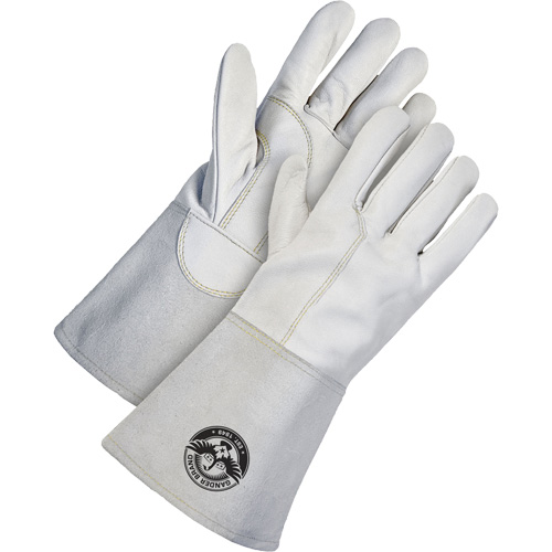 Gants de soudage &agrave; l'arc TIG, Cuir de ch&egrave;vre refendu, Taille Grand NTL Industrial