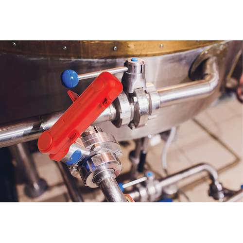Dispositif de cadenassage pour poign&eacute;e de tirage, Type Papillon NTL Industrial