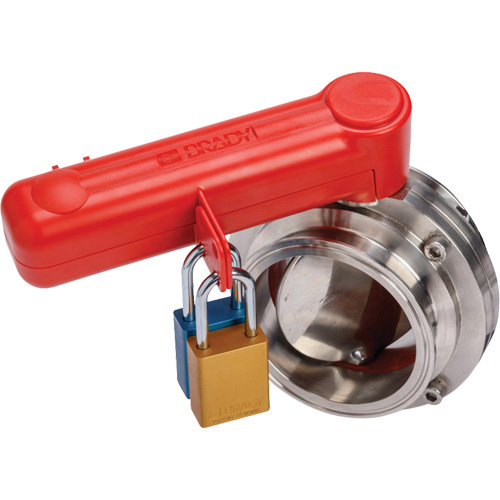 Dispositif de cadenassage pour poign&eacute;e de tirage, Type Papillon NTL Industrial
