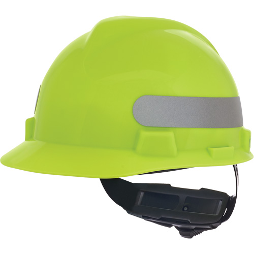 V-Gard&reg; Slotted Hard Hat, Meets CSA Type 1, Ratchet Suspension, Non-Vented NTL Industrial