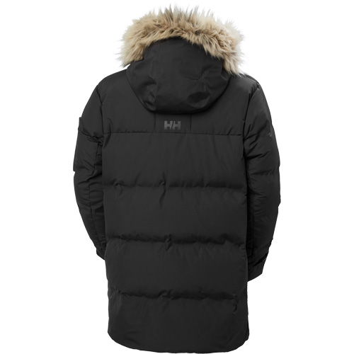 Bouvet Down Parka, Men's, Medium, Black NTL Industrial
