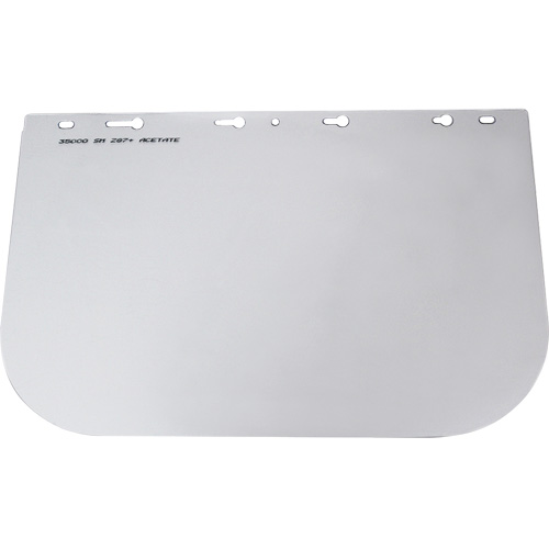 390 Series Replacement Faceshield, Acetate, Clear Tint NTL Industrial