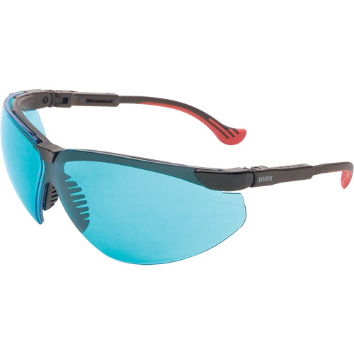 Uvex HydroShield&reg; Genesis&reg; XC Safety Glasses, SCT-Blue Lens, Anti-Fog/Anti-Scratch, ANSI Z87+/Meets/Exceeds CSA Z94.3 NTL Industrial